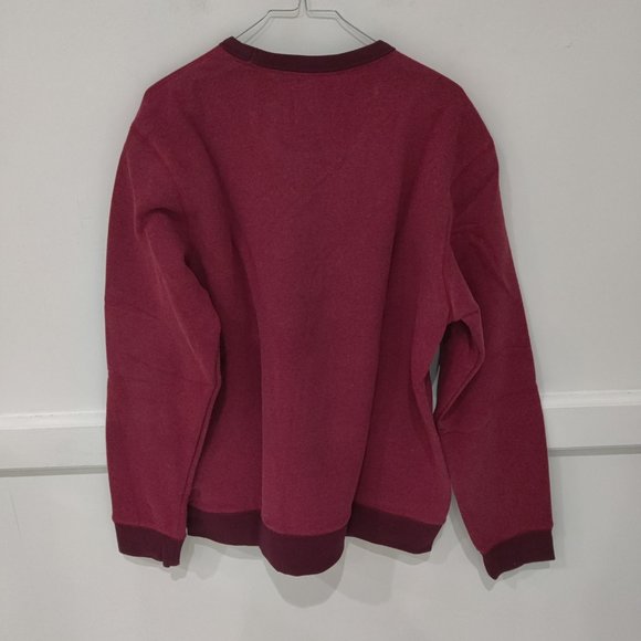 NWT Blake Shelton X Lands' End Men Serious Sweatshirt Red Size M $80 D245 - Picture 2 of 2